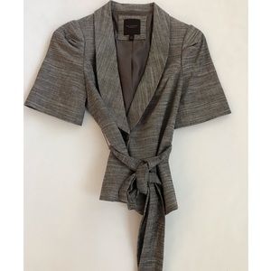 The Limited Collection Women’s Short Sleeve Tweed Blazer  XS